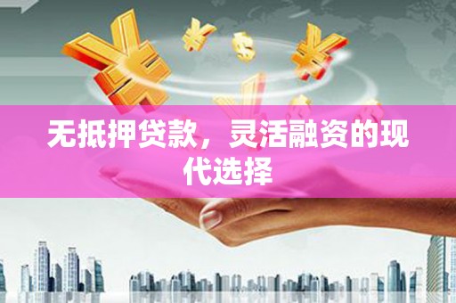 景宁无抵押贷款，灵活融资的现代选择
