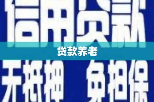 景宁贷款养老