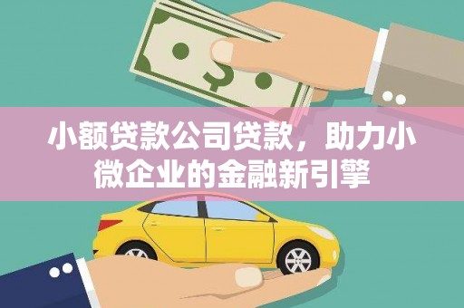 景宁小额贷款公司贷款，助力小微企业的金融新引擎