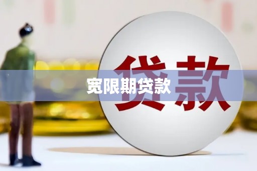 景宁宽限期贷款