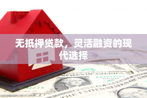 景宁无抵押贷款，灵活融资的现代选择