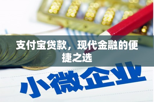 景宁支付宝贷款，现代金融的便捷之选